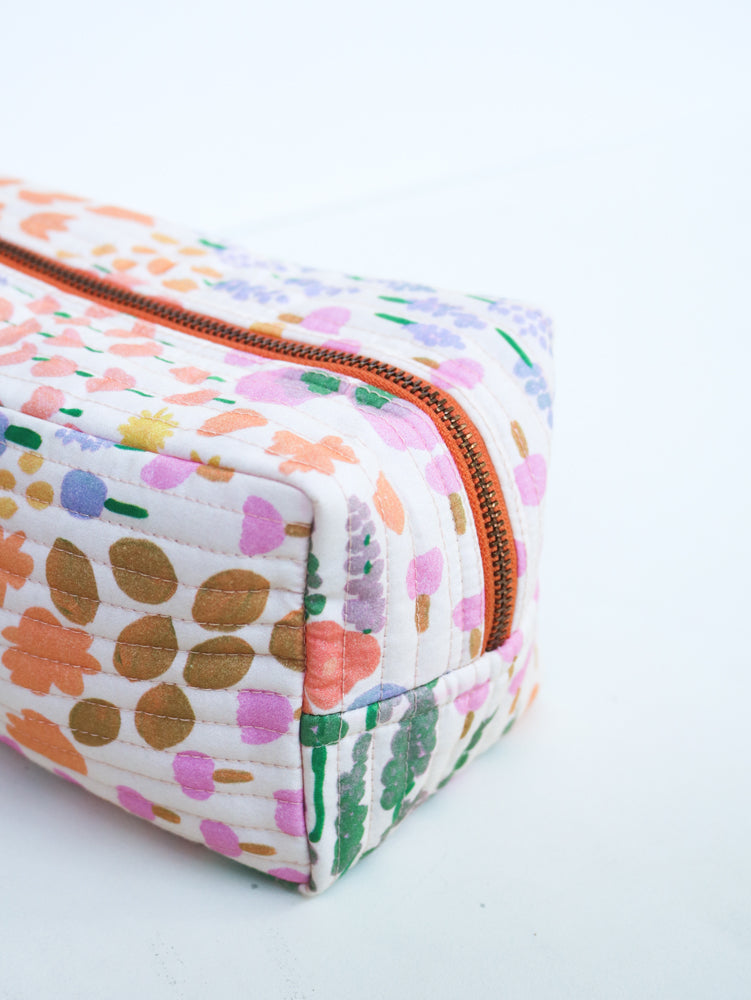 Meadow Quilted Dopp Kit  by Mosey Me