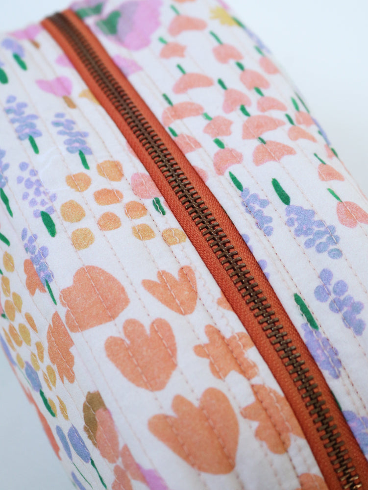 Meadow Quilted Dopp Kit  by Mosey Me