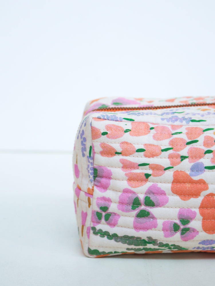 Meadow Quilted Dopp Kit  by Mosey Me