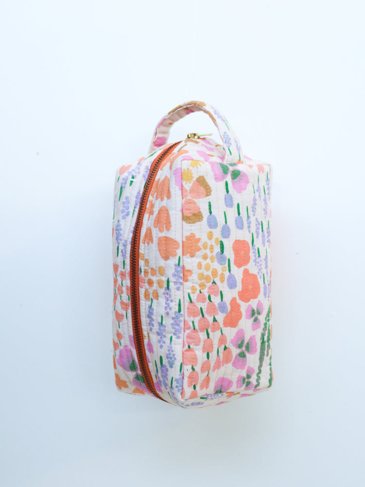 Meadow Quilted Dopp Kit  by Mosey Me