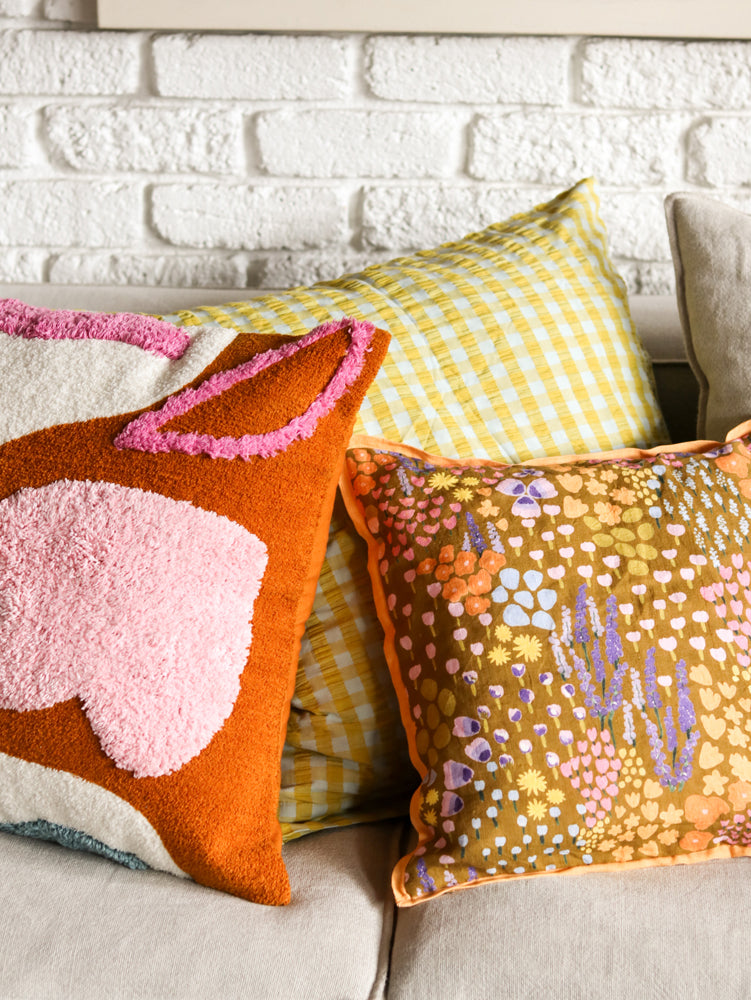 Meadow Cushion  by Mosey Me