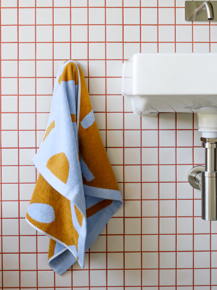 Shapes Hand Towel  by Mosey Me