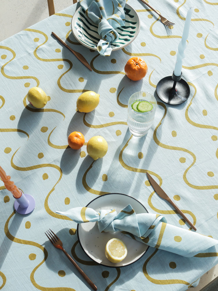 Whitewash Tablecloth  by Mosey Me