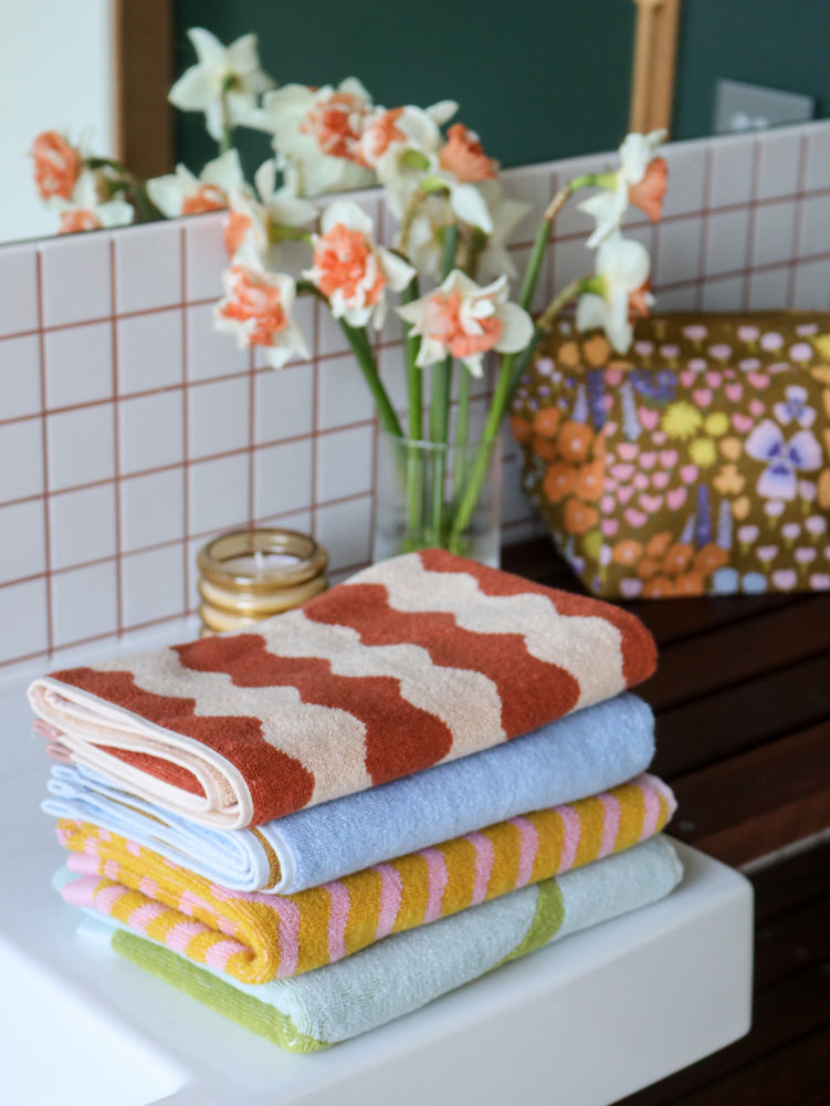 Shapes Hand Towel  by Mosey Me