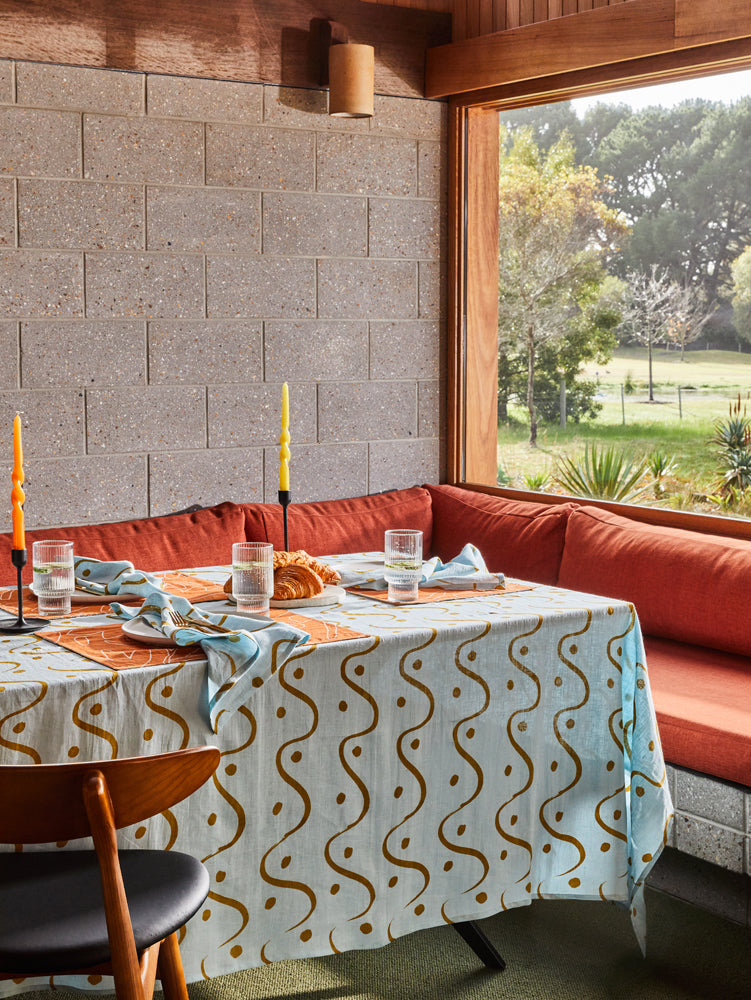 Whitewash Tablecloth  by Mosey Me