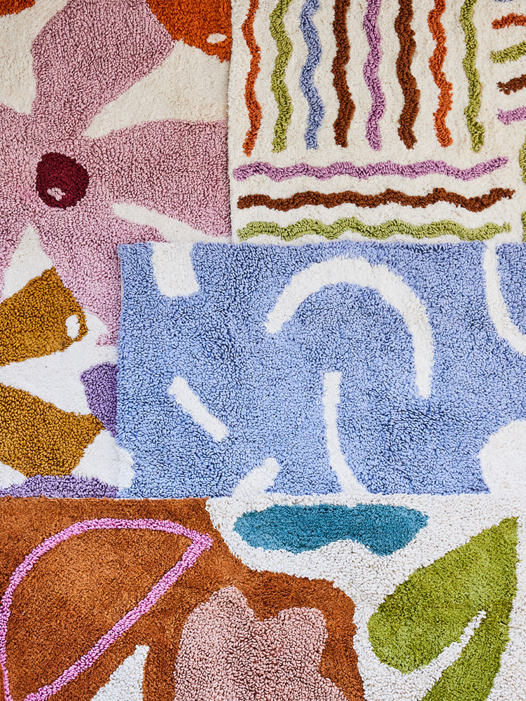 Ripple Bath Mat  by Mosey Me