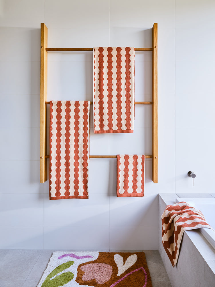 Summer Bath Mat  by Mosey Me