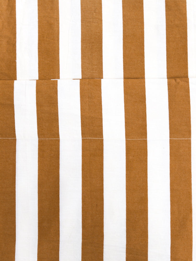 Stripe Flat Sheet  by Mosey Me