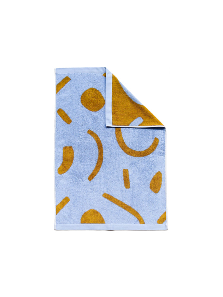 Shapes Hand Towel  by Mosey Me