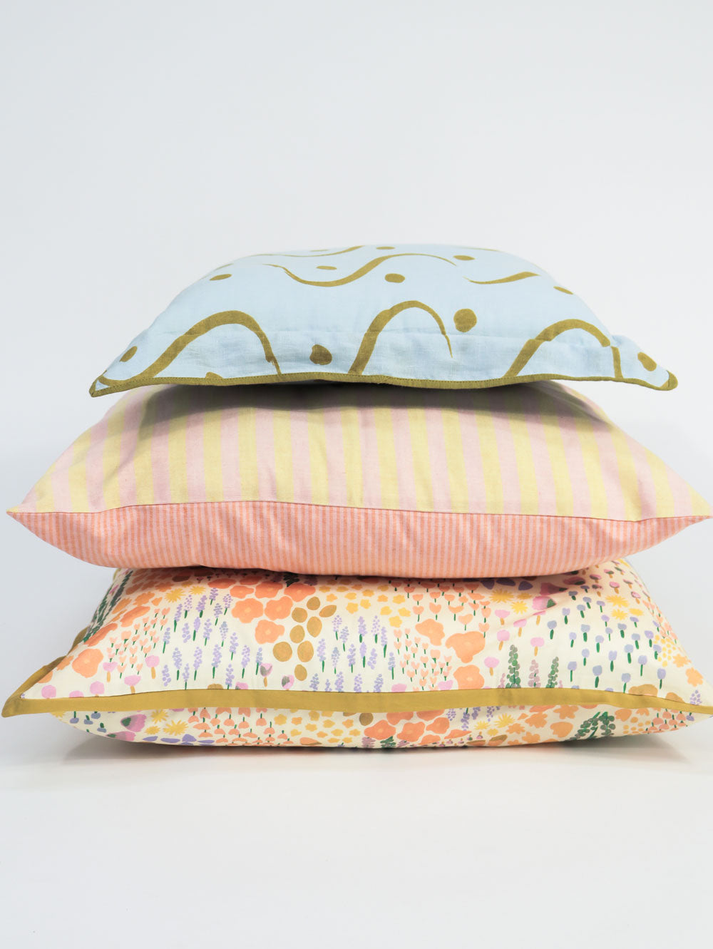 Whitewash Cushion  by Mosey Me