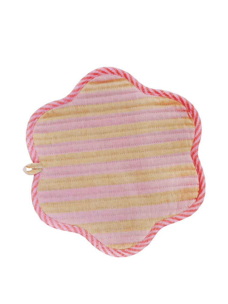 Woven Stripe Quilted Trivet  by Mosey Me
