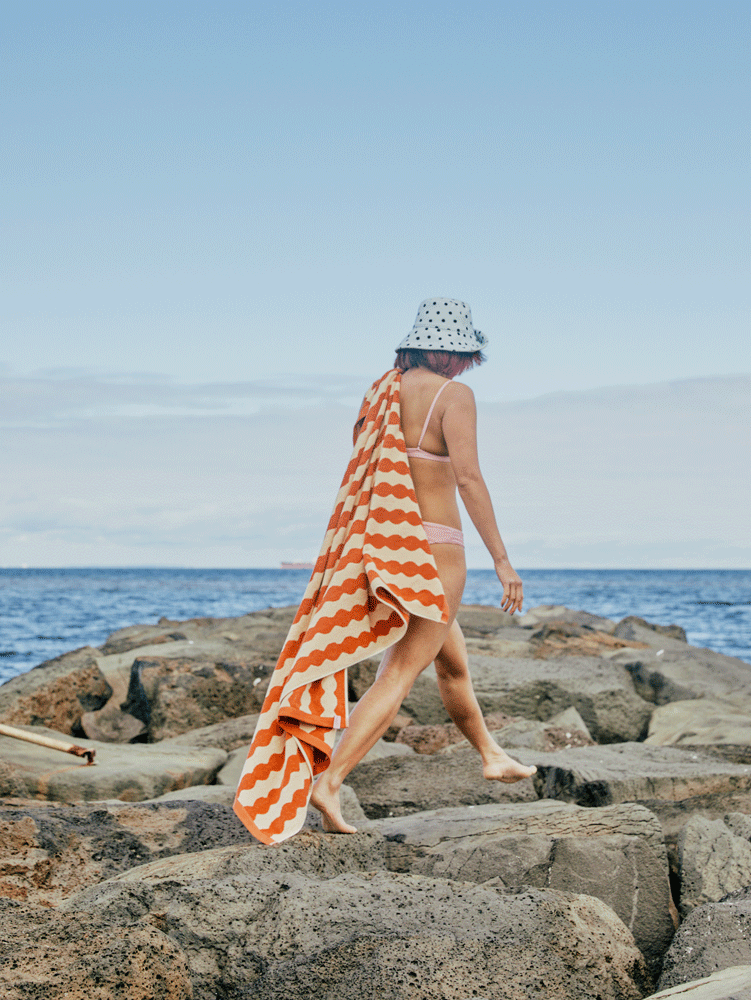 Totem Towel Sheet  by Mosey Me