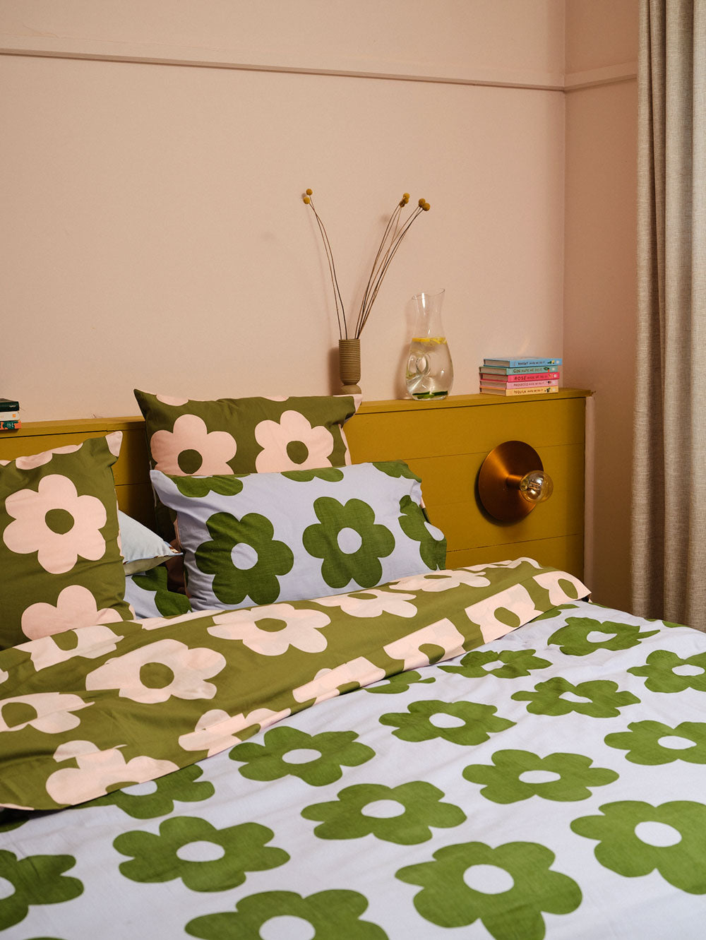 Flowerbed Quilt Cover Set  by Mosey Me