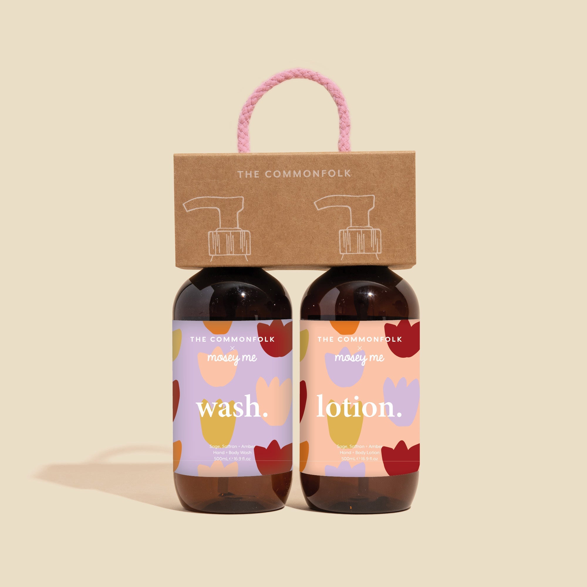 The Commonfolk x Mosey Me Wash + Lotion Kit  by Mosey Me