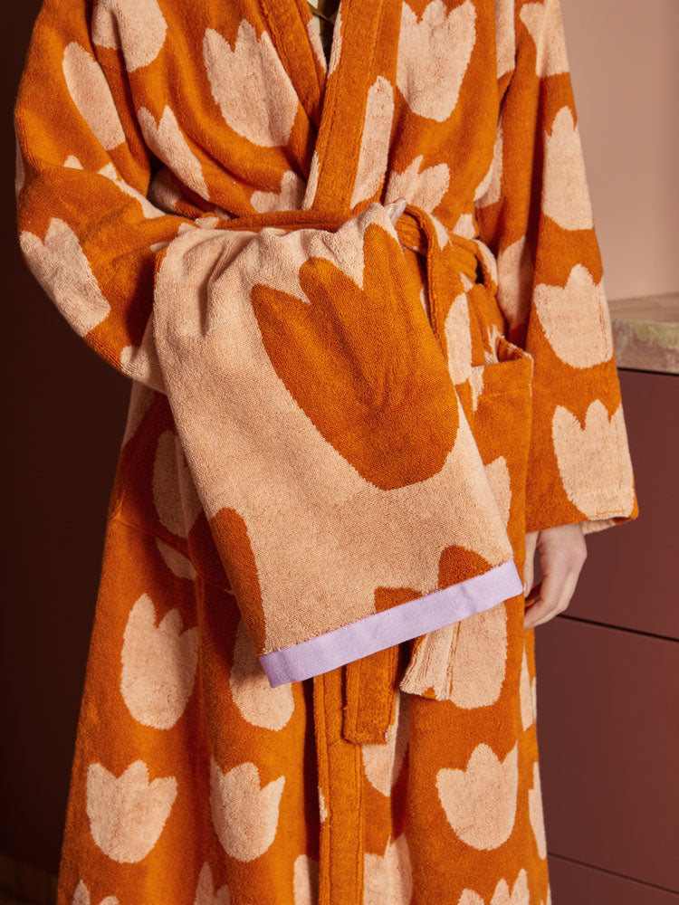 Tulip Terry Robe  by Mosey Me