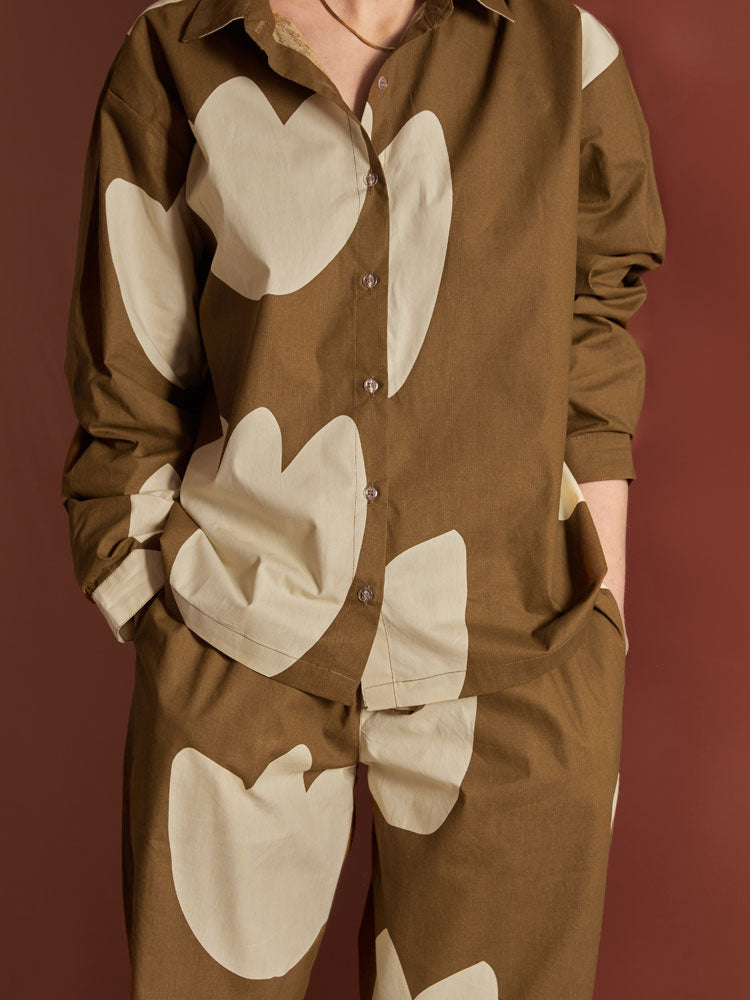 Tulip Long Sleeve Pyjama Set  by Mosey Me