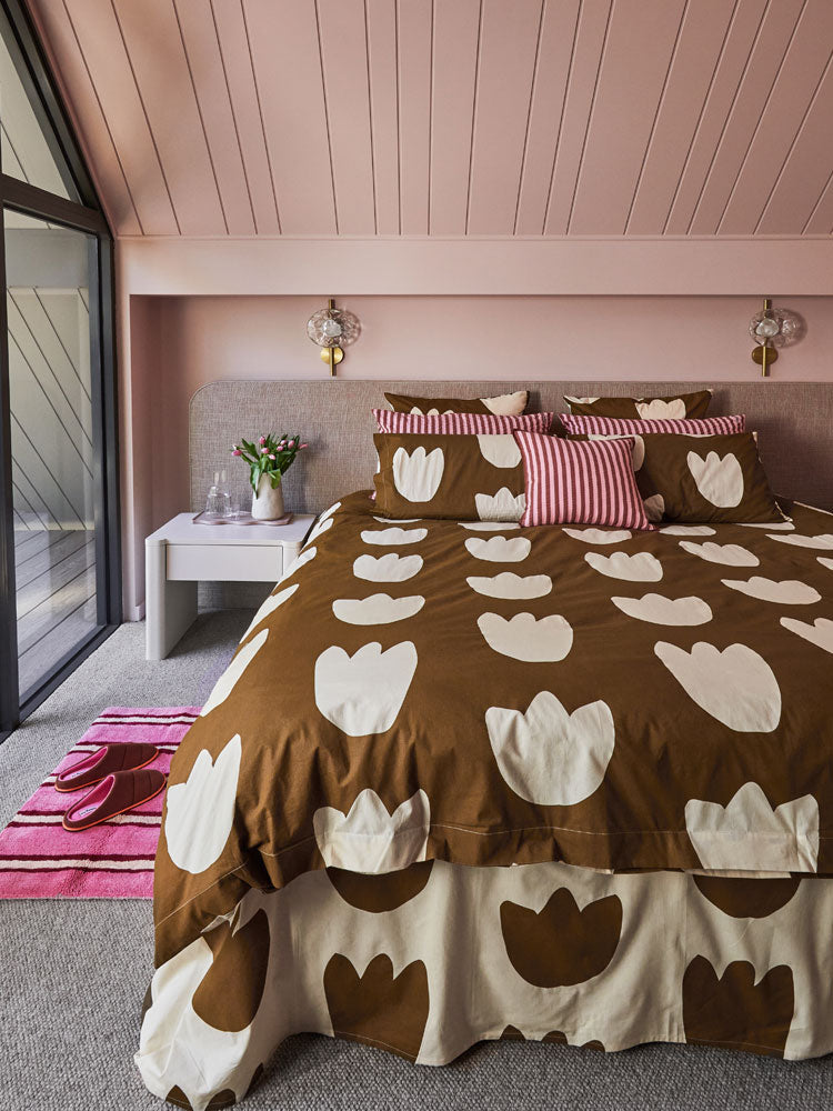 Tulip Quilt Cover  by Mosey Me