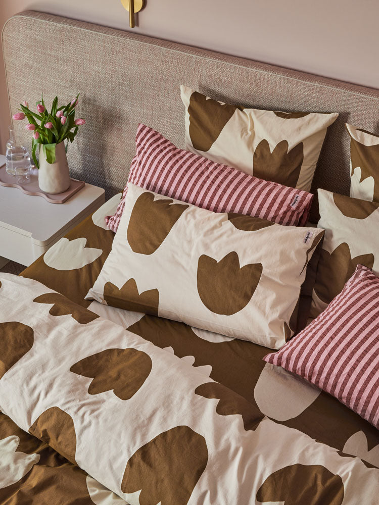 Tulip Standard Pillowcase Set  by Mosey Me