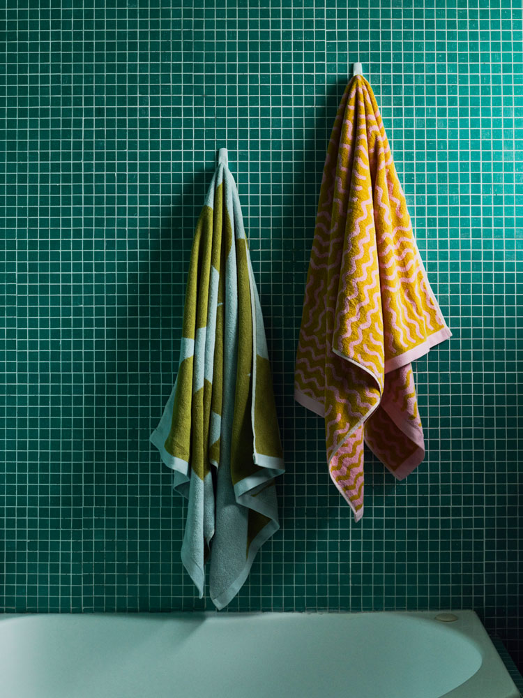 Pebble Bath Towel  by Mosey Me