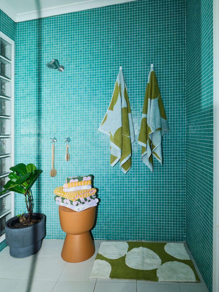 Pebble Bath Towel  by Mosey Me