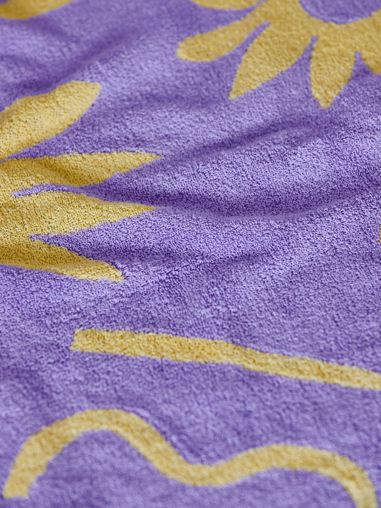 Floral Dreams Bath Towel