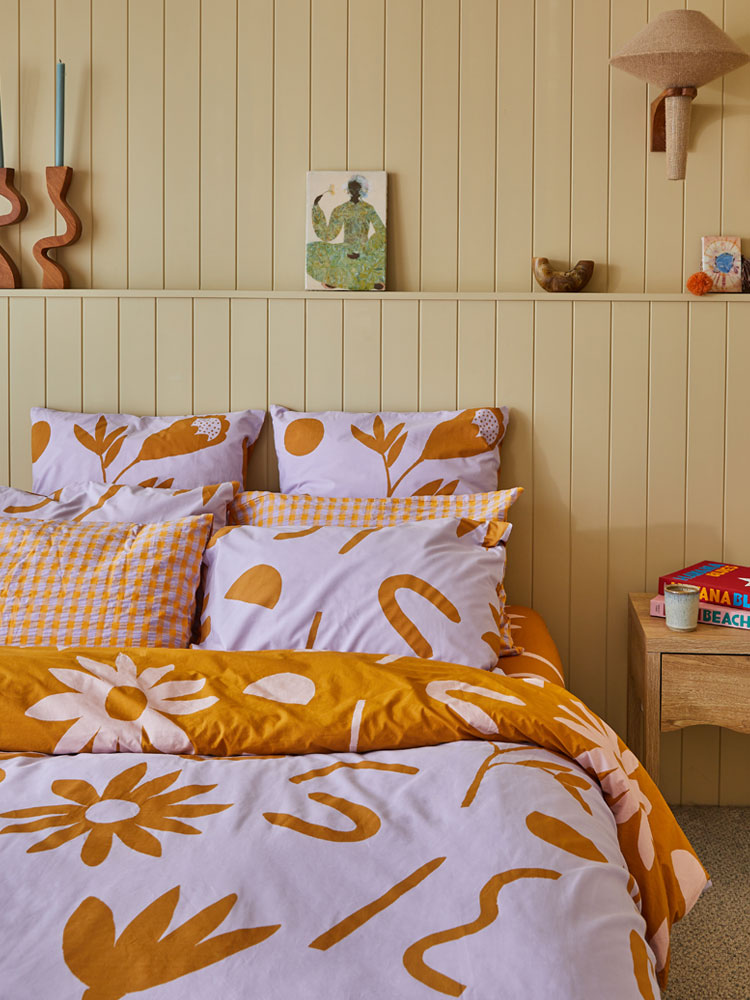 Floral Dreams Euro Pillowcase Set  by Mosey Me