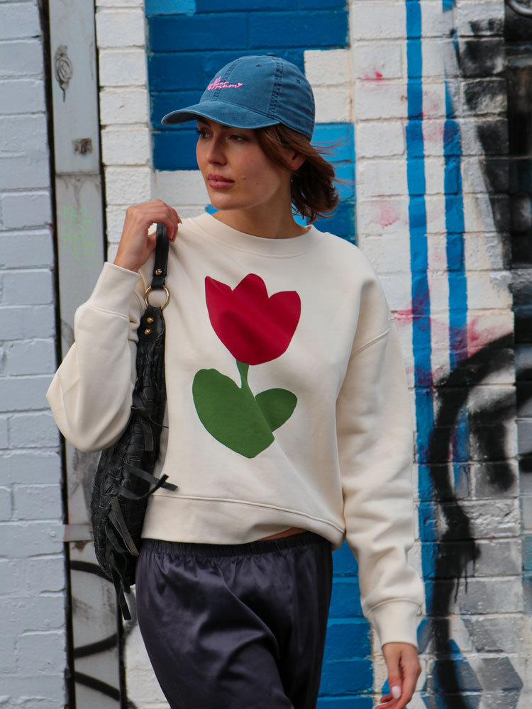 Tulip Sweater - Ecru