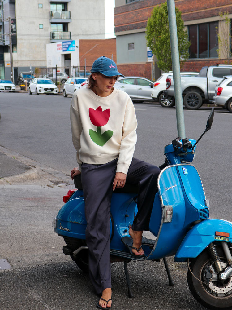 Tulip Sweater - Ecru