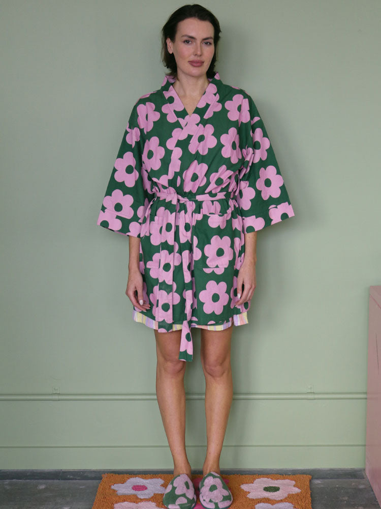 Flowerbed Short Robe
