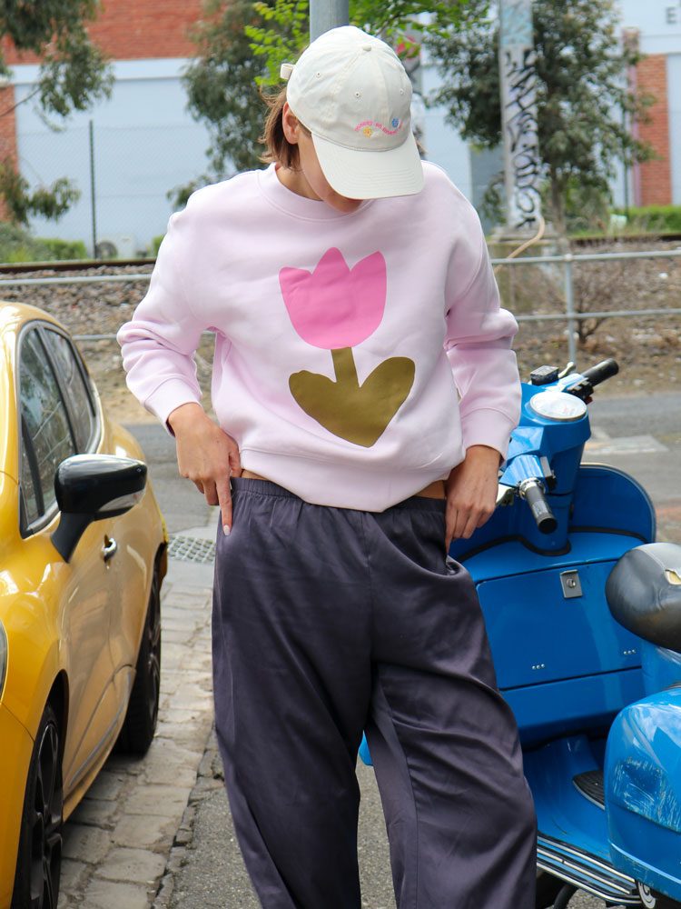 Tulip Sweater - Orchid