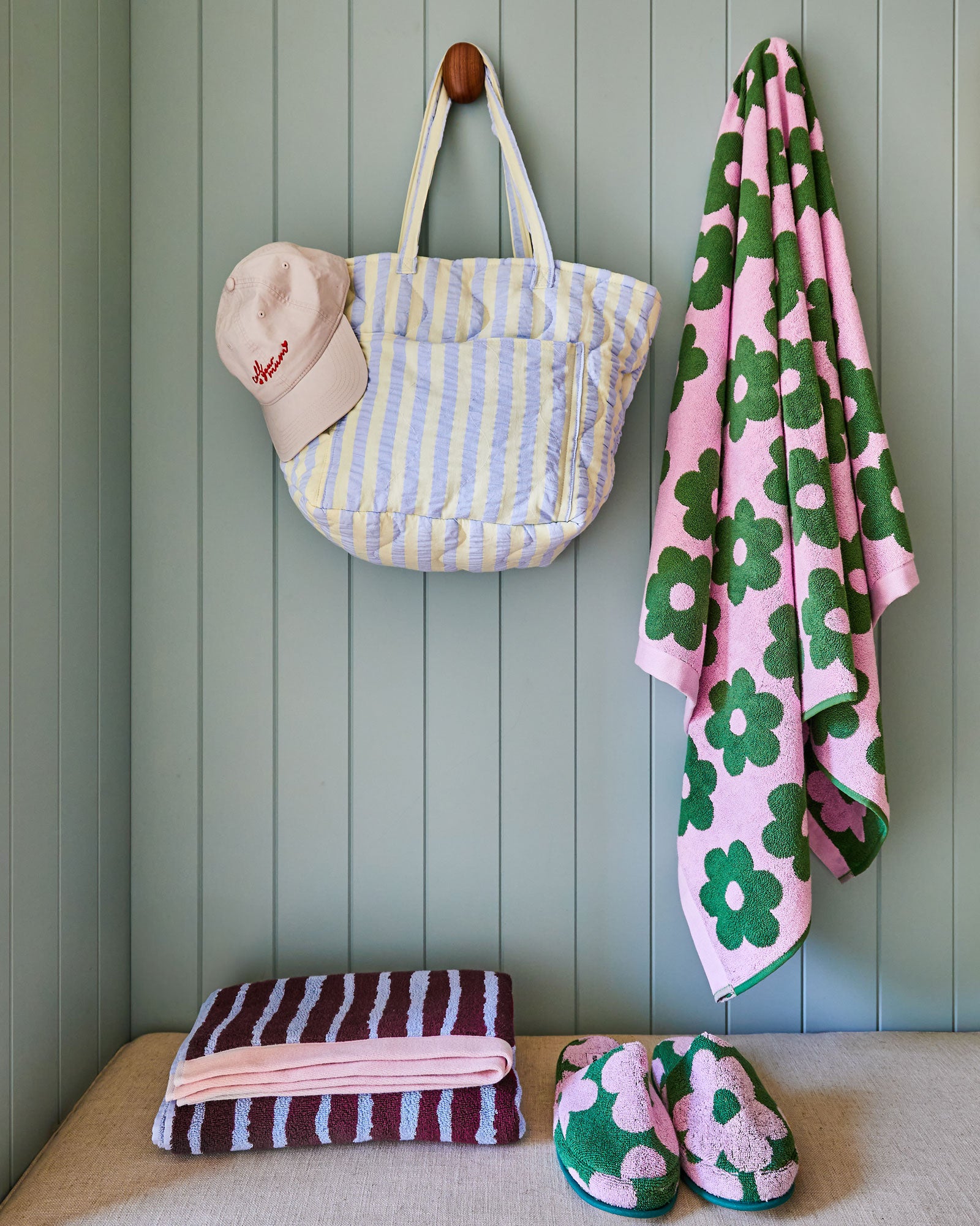 Flowerbed Towel Sheet