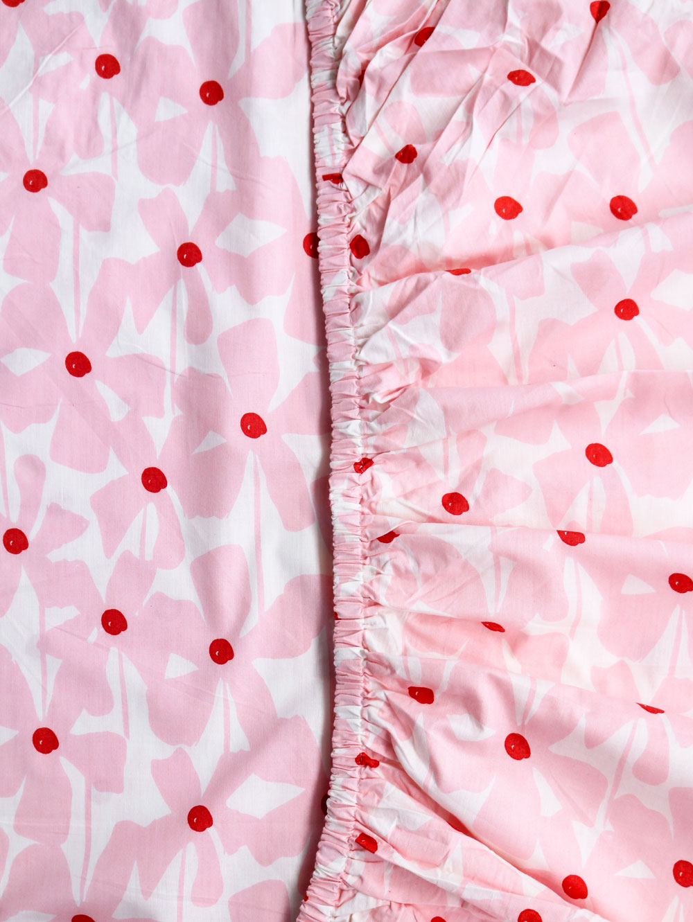 Poppy Fitted Sheet  by Mosey Me