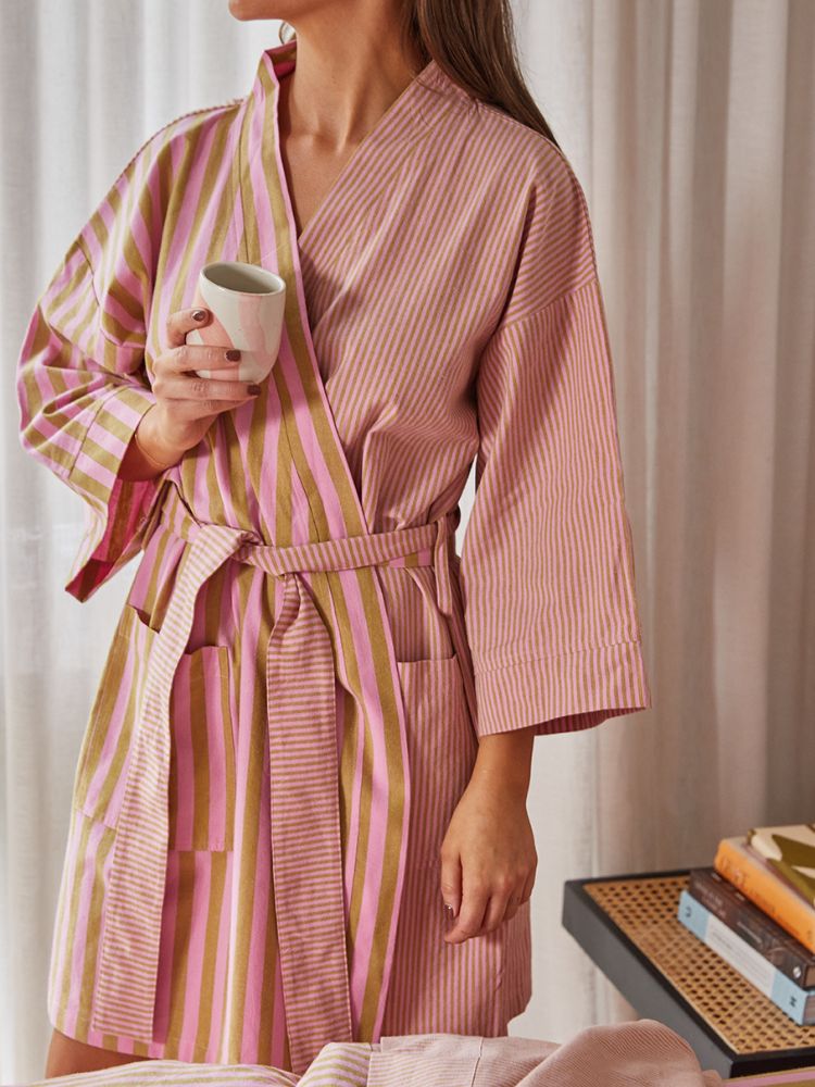 Lilac Sprout Short Robe