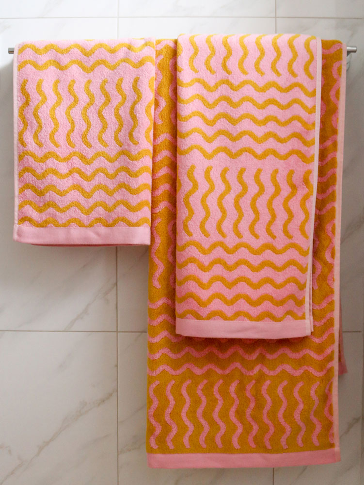 Ripple Bath Towel  by Mosey Me