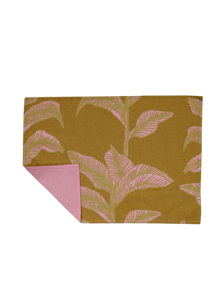 Placemat Set &amp; Napkin Set Bundle - Meridian Gold  by Mosey Me