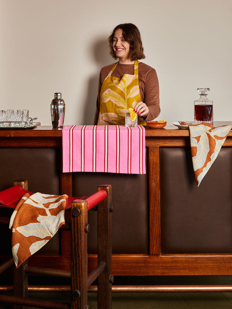 Meridian Gold Apron  by Mosey Me