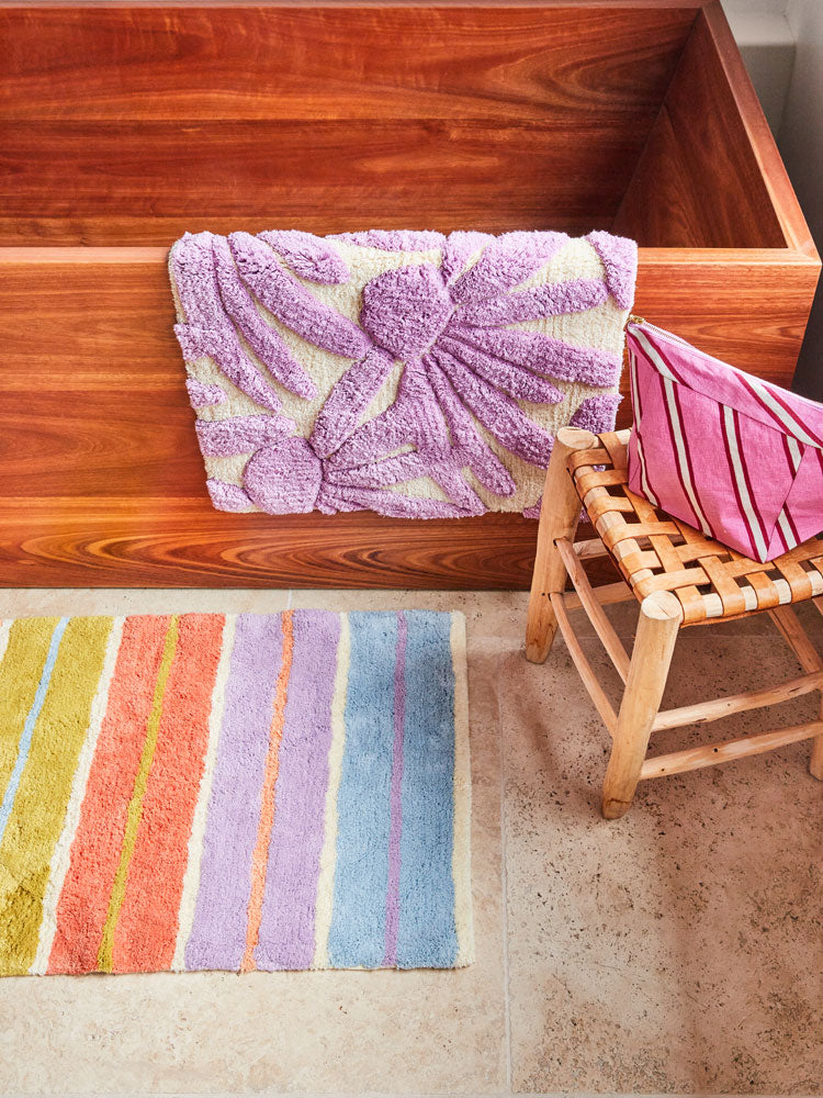 Sherbert Bath Mat  by Mosey Me