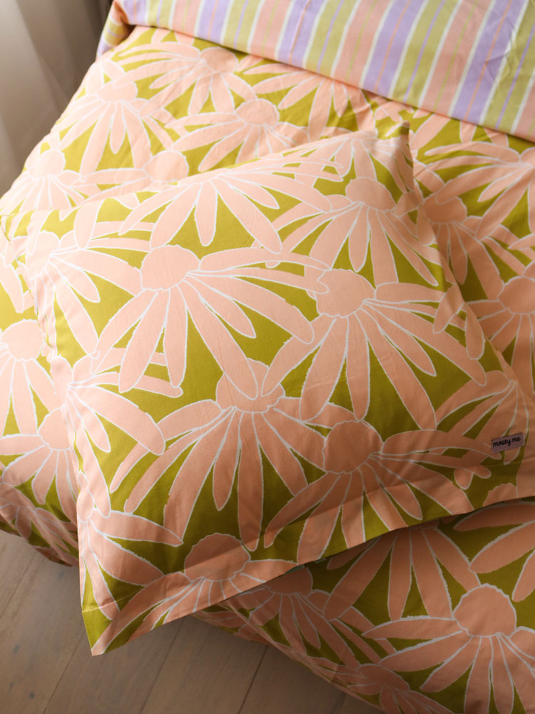 Margarita Euro Pillowcase Set  by Mosey Me