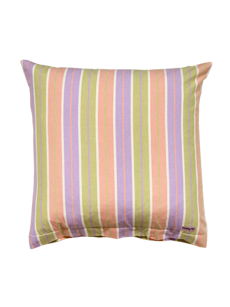 Miami Stripe Euro Pillowcase Set  by Mosey Me