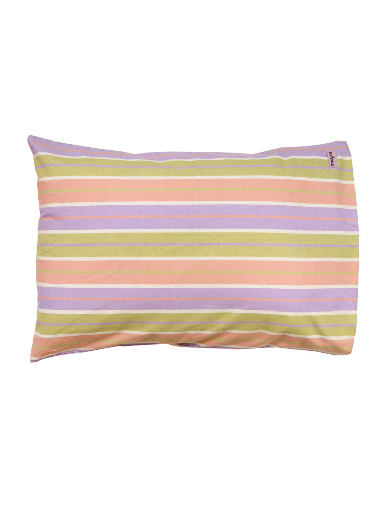 Miami Stripe Standard Pillowcase Set  by Mosey Me