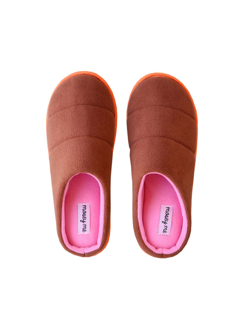 Cloud Slipper in Chocolate  by Mosey Me