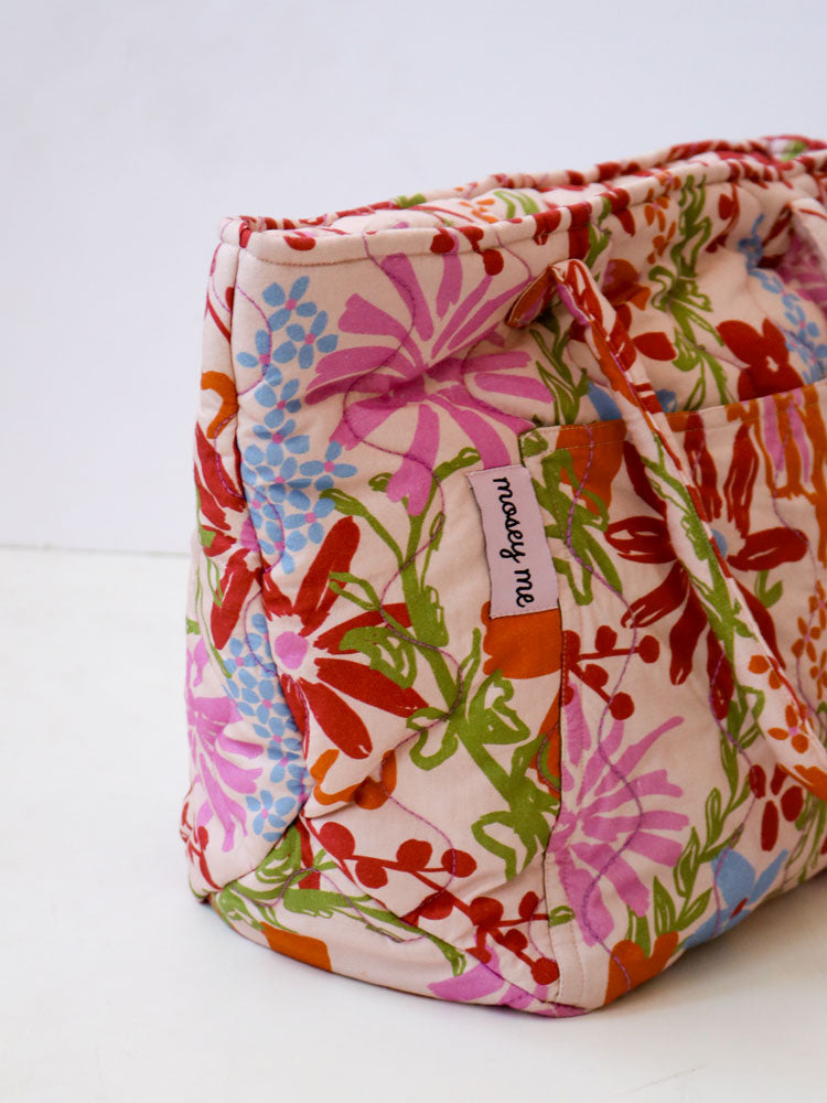 Winter Garden Quilted Bag