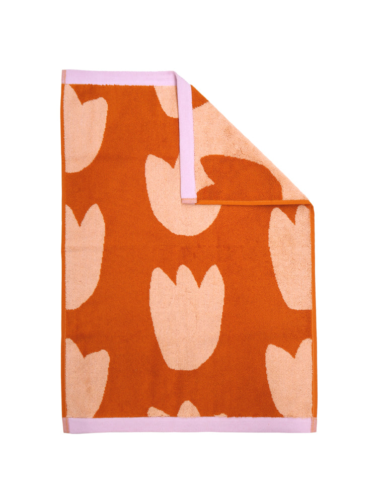 Tulip Hand Towel  by Mosey Me