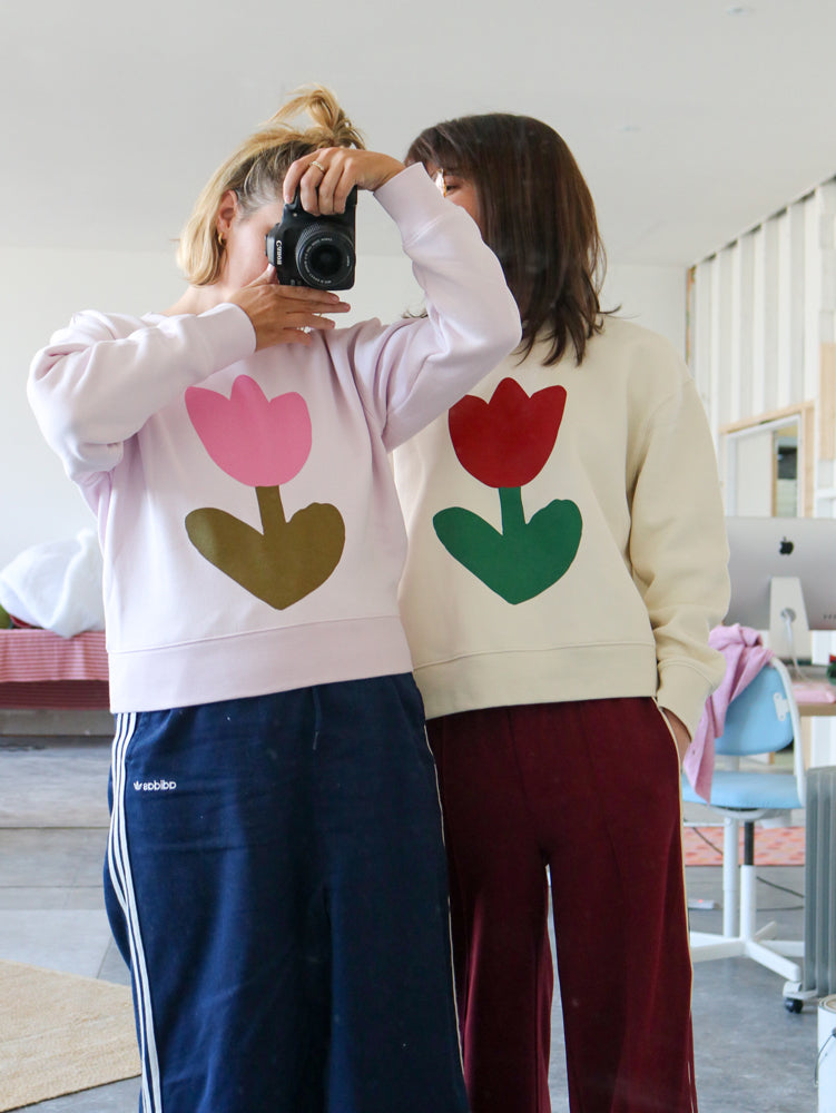 Tulip Sweater - Orchid  by Mosey Me