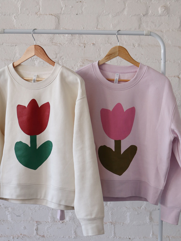 Tulip Sweater - Orchid  by Mosey Me