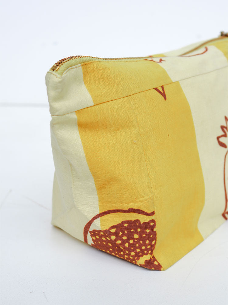 Winter Fruit Cosmetic Case  by Mosey Me
