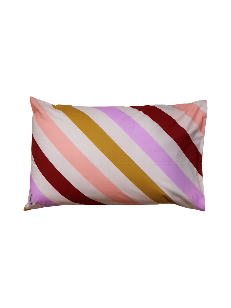 Crimson Maypole Standard Pillowcase Set  by Mosey Me