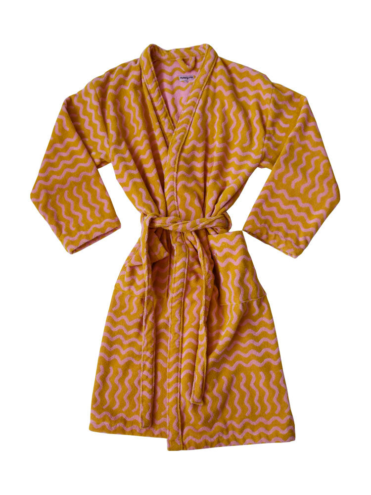 Ripple Terry Robe