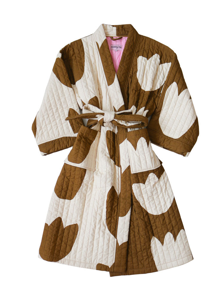 Tulip Quilted Robe