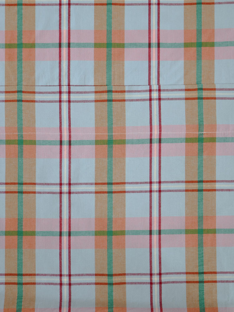 Confetti Plaid Flat Sheet